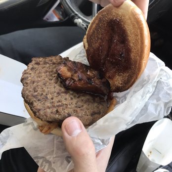 Carl's Jr - The BABY Back Rib Burger - Burgers Near Me - Twentynine Palms, California