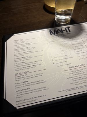 Menu photo 8 MAHT Oklahoma City, OK