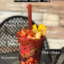 La Michoacána  Mexican Grill - Savory candy cup