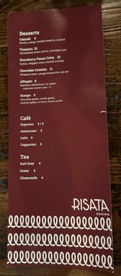 Menu photo 1 Risata Cucina Robbinsdale, MN Menu photo 1 Risata Cucina Robbinsdale, MN