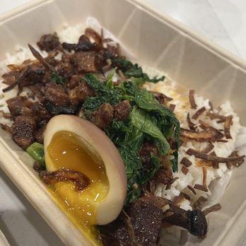 Bopomofo Cafe - Braised pork and egg rice - Cafes Near Me - Irvine, California