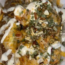 Lazy cook - Crispy chicken baked potato