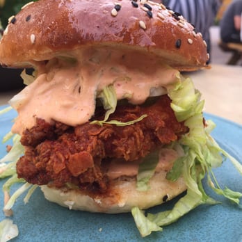 ArtsRiot - Hot chicken sandwich - Bars Near Me - Burlington, Vermont ArtsRiot - Hot chicken sandwich - Bars Near Me - Burlington, Vermont