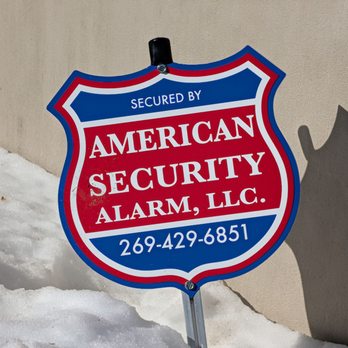 American Security Alarm - Yard sign - Security Systems Near Me - Stevensville, Michigan American Security Alarm - Yard sign - Security Systems Near Me - Stevensville, Michigan