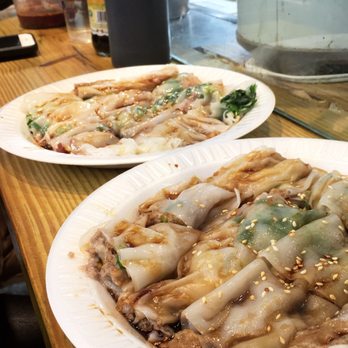 Joe's Steam Rice Roll - Roast pork and beef rice rolls - Dim Sum Near Me - Flushing, New York