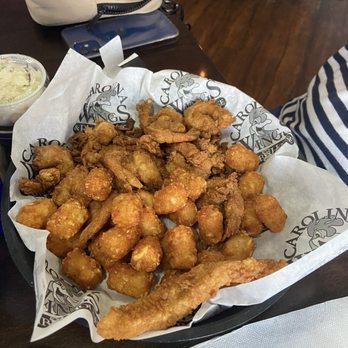 Carolina Wings & Rib House - Fried shrimp and tots. - American Near Me - Cayce, South Carolina Carolina Wings & Rib House - Fried shrimp and tots. - American Near Me - Cayce, South Carolina