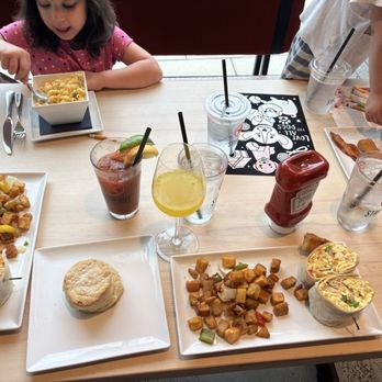 Starr Hill Brewpub - Our brunch feast! - Brewpubs Near Me - Tysons, Virginia