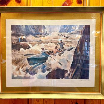 The Cliff Dwellers Restaurant - I loved the paintings - especially since I was about to embark on my own river rafting adventure!! - New American Near Me - Marble Canyon, Arizona The Cliff Dwellers Restaurant - I loved the paintings - especially since I was about to embark on my own river rafting adventure!! - New American Near Me - Marble Canyon, Arizona