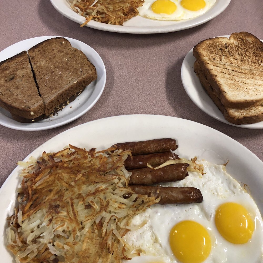 Mil’s Diner - Two orders of the weekday special: sausage and eggs for $9.45! - Diners Near Me - Milpitas, California