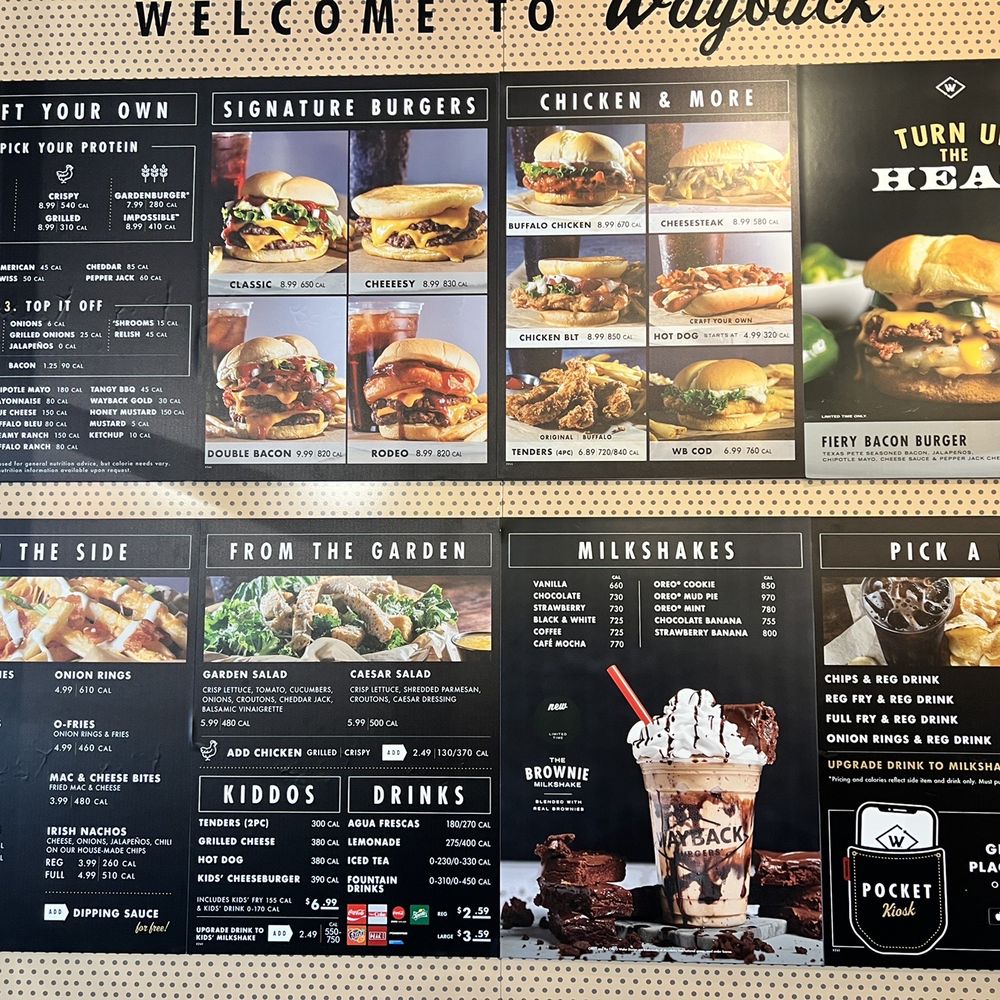 Wayback Burgers - Chantilly - Menu - Burgers Near Me - Chantilly, Virginia Wayback Burgers - Chantilly - Menu - Burgers Near Me - Chantilly, Virginia