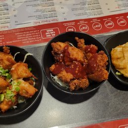 Pa dak, kfc, gyoza Pa dak, kfc, gyoza
