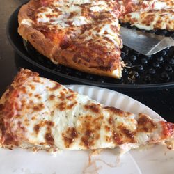 Buttercrust Pizza - Half cheese/pepperoni.