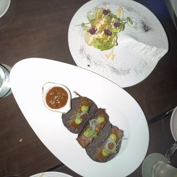 Paradisus La Perla - Dinner at Sal. Brisket tacos and salad - Resorts Near Me - Playa del Carmen, ROO Paradisus La Perla - Dinner at Sal. Brisket tacos and salad - Resorts Near Me - Playa del Carmen, ROO