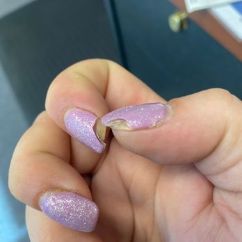 Circle A Nails And Spa - Broken within a week of being filled. I am not happy - Nail Salons Near Me - Redlands, California