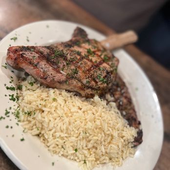 Four Seasons - Grilled Pork chops (double) Rice pilaf - Italian Near Me - Midlothian, Virginia Four Seasons - Grilled Pork chops (double) Rice pilaf - Italian Near Me - Midlothian, Virginia