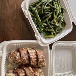 Veggie Cod Fish Steak & Eggplant with BBQ Sauce / 燒汁素雪鱼茄子煲