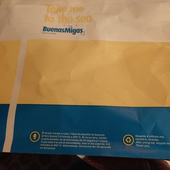 Buenas Migas - Take out bag - Italian Near Me - Barcelona, B Buenas Migas - Take out bag - Italian Near Me - Barcelona, B
