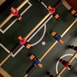 McKeown's Pub - Foosball was a blast!