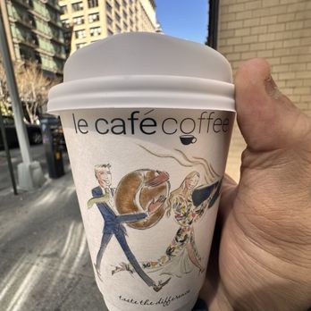Le Café Coffee - Large Latte - Sandwiches Near Me - New York, New York Le Café Coffee - Large Latte - Sandwiches Near Me - New York, New York