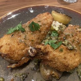 Che Figata half of chicken with roasted potatoes
