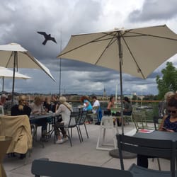 Restaurangen Moderna Museet MoMuMat - Flot udsigt fra restaurantens terrasse