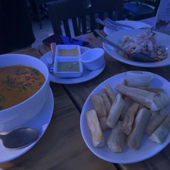 Kausa - Seafood soup, Yuca, Ceviche Mixto - Peruvian Near Me - New York, New York Kausa - Seafood soup, Yuca, Ceviche Mixto - Peruvian Near Me - New York, New York