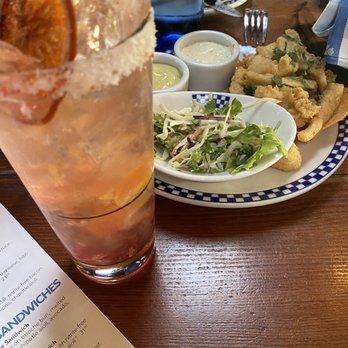 Duke's Seafood - Blood Orange Margarita - Seafood Near Me - Seattle, Washington