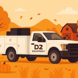 D2 Equipment - Fall Barn in Background