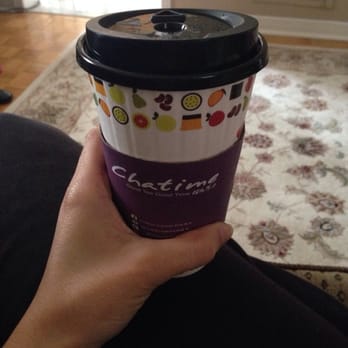 Chatime - Hot taro milk tea. - Bubble Tea Near Me - Mississauga, Ontario