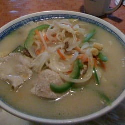 Ocean World - Chanpon: a delicious mix of seafood, pork, and ramen noodles (udon is also a choice) in a flavorful broth.