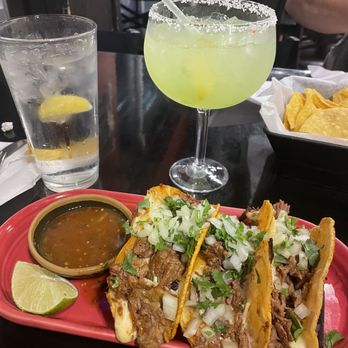 Crazy Mexican Restaurant and Grill - Lime margarita on the rocks with the birria tacos (consume on the side but not pictured) - Mexican Near Me - Weirton, West Virginia Crazy Mexican Restaurant and Grill - Lime margarita on the rocks with the birria tacos (consume on the side but not pictured) - Mexican Near Me - Weirton, West Virginia