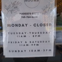 Maggie's grill