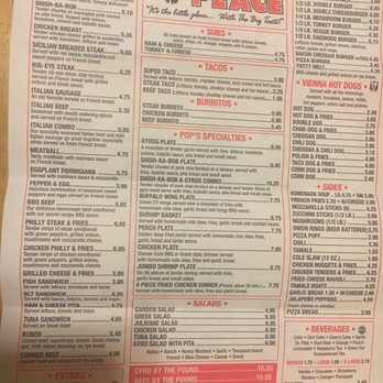 Pop's Place - Pop's Menu & specials Now that they deliver! - New American Near Me - River Grove, Illinois Pop's Place - Pop's Menu & specials Now that they deliver! - New American Near Me - River Grove, Illinois
