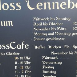 Schloss Tenneberg - Öffnungszeiten
