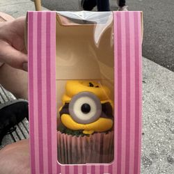 Bake My Day - Minion vanilla cupcake for $8.52.