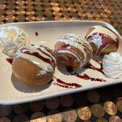 Flat Pennies Kitchen - Raspberry beignets
