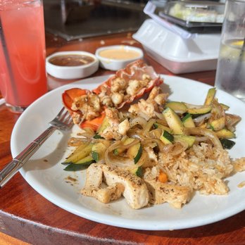 Benihana - Chicken,shrimp and lobster, rice and vegetables - Sushi Bars Near Me - Atlanta, Georgia Benihana - Chicken,shrimp and lobster, rice and vegetables - Sushi Bars Near Me - Atlanta, Georgia