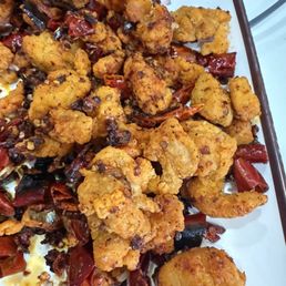 Sichuan chicken