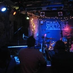 the stage at a gig in CabVol