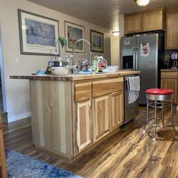 Old Mill Woodworking - Custom build island kitchen, cabinetry