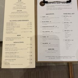 Menu Menu