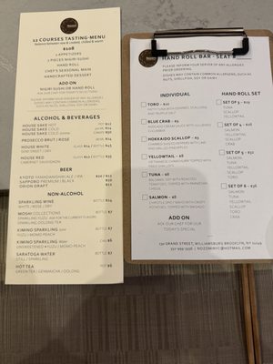 Menu photo 1 Nozomi New York, NY Menu photo 1 Nozomi New York, NY