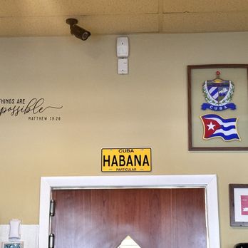 Juana La Cubana Cafe - Bible verse - Cuban Near Me - Dania Beach, Florida