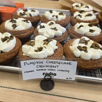 Radio Bakery - (daily?) seasonal special - Bakeries Near Me - Brooklyn, New York