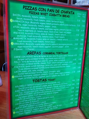 Menu photo 6 Viva Chapata Madrid, M