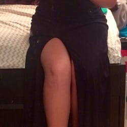 Joanna's Tailoring & Dry Cleaning Too - Open leg slit