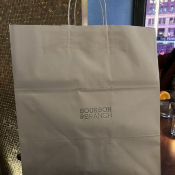 Bourbon and Branch - To go order - Bars Near Me - New York, New York
