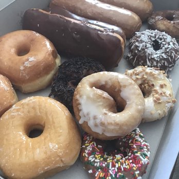 Sunrise Donuts - Assorted dozen.....true old lady super nice put in extra donut! - Donuts Near Me - Las Vegas, Nevada Sunrise Donuts - Assorted dozen.....true old lady super nice put in extra donut! - Donuts Near Me - Las Vegas, Nevada