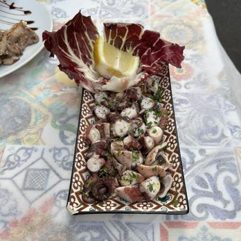 Trattoria U Fucularu - Octopus salad - Sicilian Near Me - Catania, Connecticut