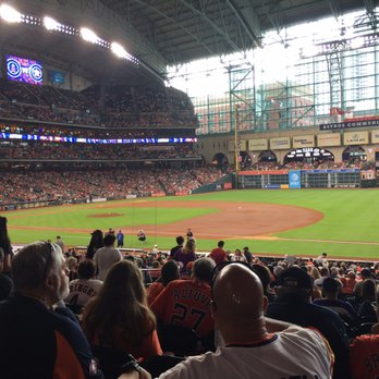 Daikin Park - Seats weren't too bad this game. - Stadiums & Arenas Near Me - Houston, Texas